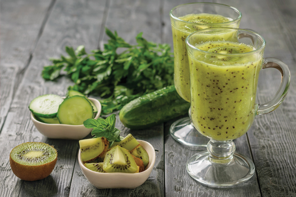 Recette Detox : Smoothie vert