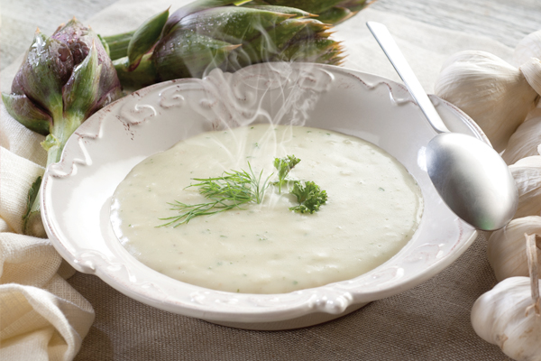 RECETTE DIGESTION : Velouté d'artichaud et fenouil aux épices