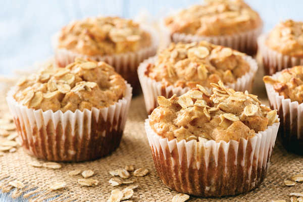 RECETTE DIGESTION : Muffins pommes, avoine et cannelle